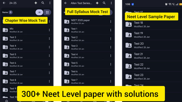 NEET 2026 All-in-One Bundle — Topper's Handwritten Notes, Mock Tests & PYQs | Bio + Phy + Chem